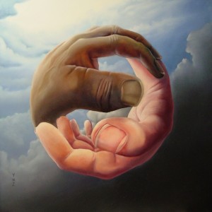 Het Heel (2010) Olieverf op paneel 80 x 80cm