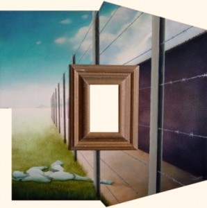 Freedom (2002) 60 x 60cm Olieverf en tempera op paneel