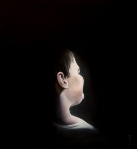 Lennard "Plezier" 2017 Olieverf op linnen 60 x 65cm