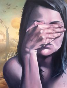 Margaux No.7 2018 Olieverf op linnen 70 x 90cm